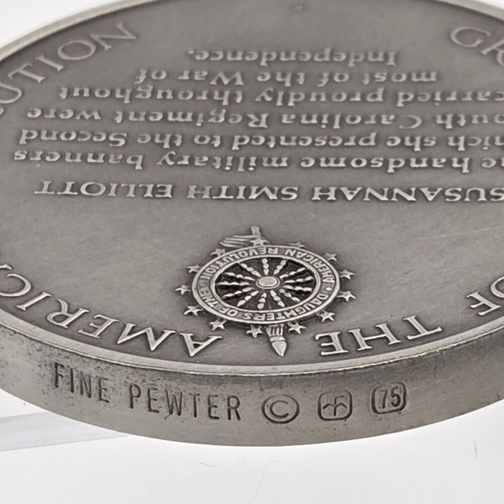 Susannah Smith Elliott The Great Women American Revolution Bicentennial Medals - Picture 3 of 3